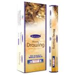 Money Drawing Incense Sticks, Satya Hex Pack - 6 Boxes x 20 Sticks